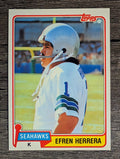 1981 Topps #469 Efren Herrera