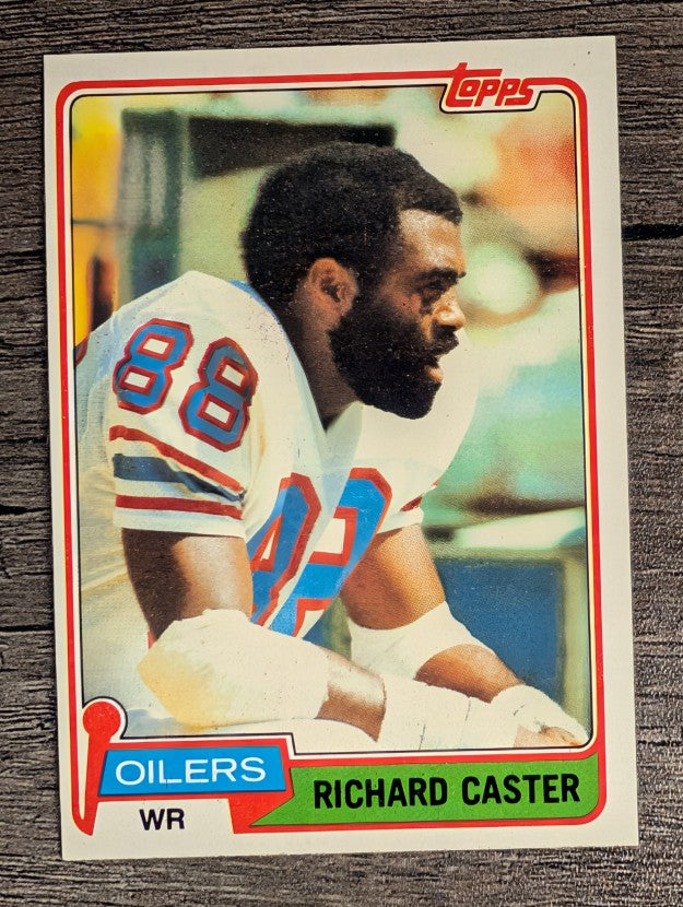 1981 Topps #471 Richard Caster