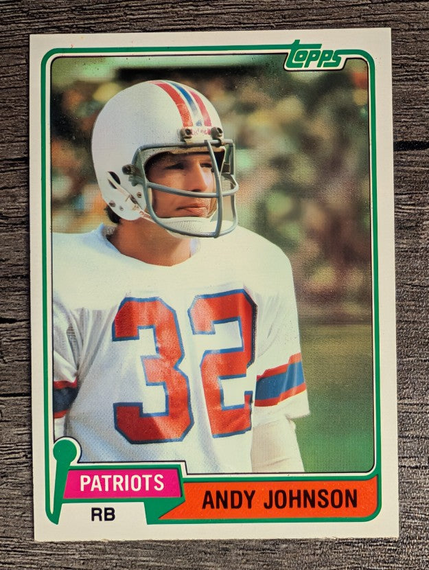 1981 Topps #472 Andy Johnson