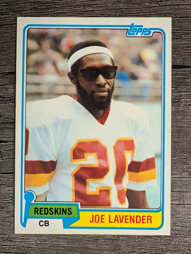 1981 Topps #474 Joe Lavender