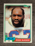 1981 Topps #481 Reggie McKenzie