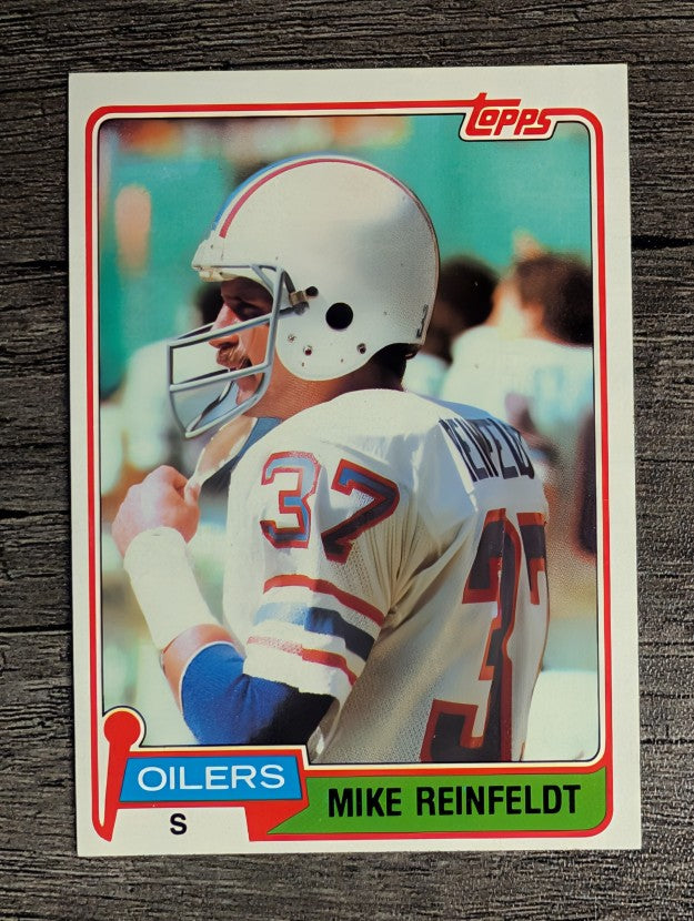 1981 Topps #491 Mike Reinfeldt