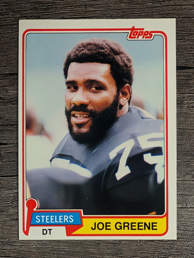 1981 Topps #495 Joe Greene