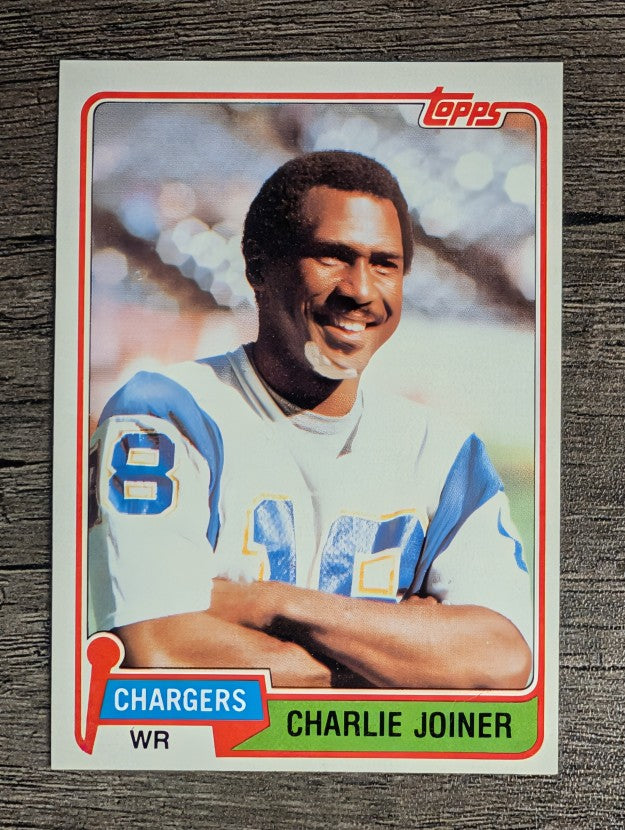 1981 Topps #496 Charlie Joiner