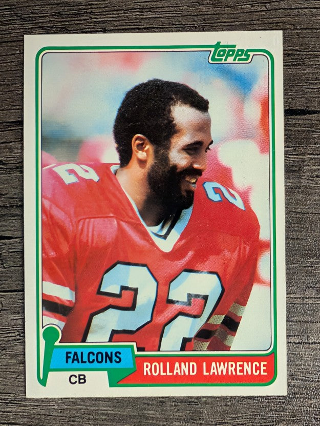 1981 Topps #497 Rolland Lawrence