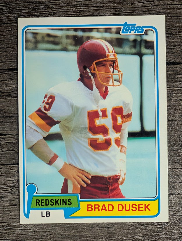 1981 Topps #499 Brad Dusek