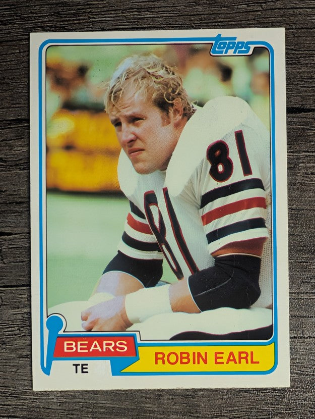 1981 Topps #501 Robin Earl