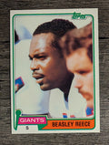 1981 Topps #504 Beasley Reece