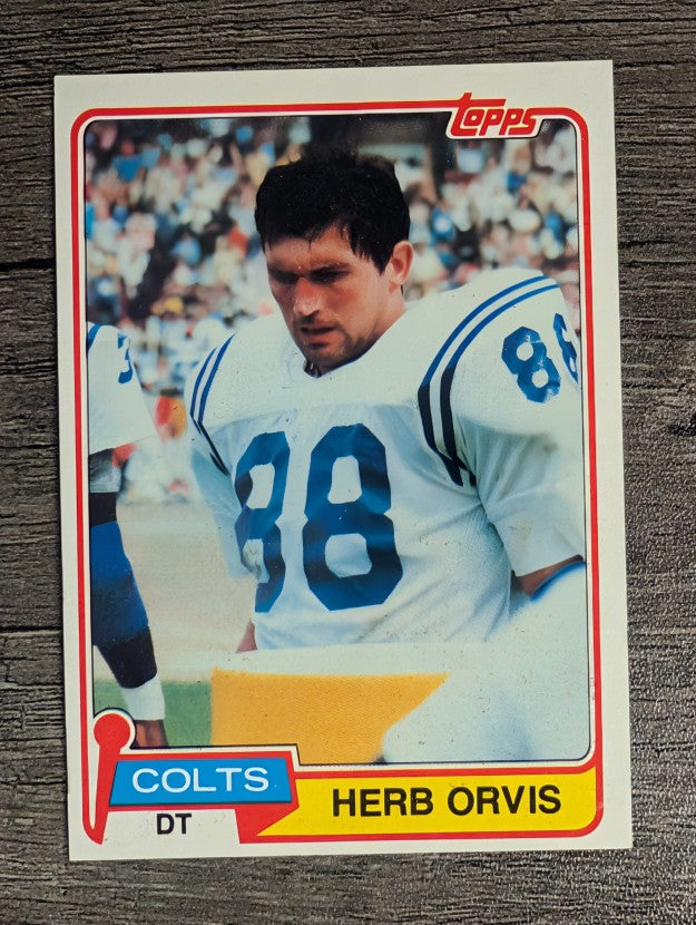 1981 Topps #508 Herb Orvis