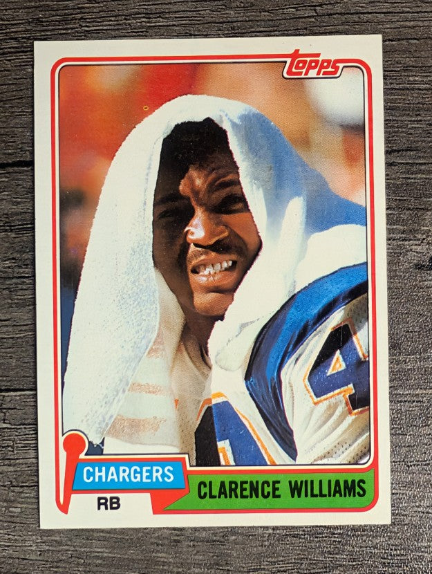 1981 Topps #509 Clarence Williams