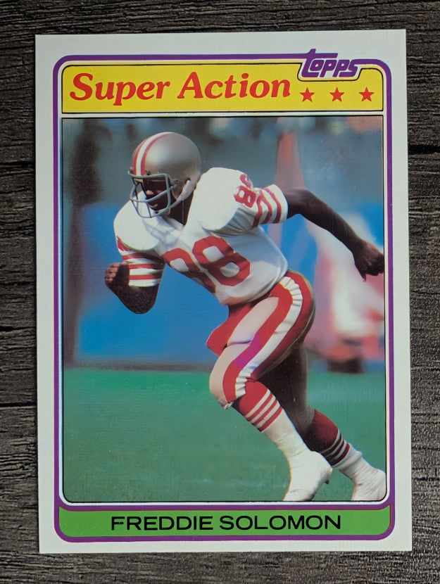 1981 Topps #512 Freddie Solomon SA