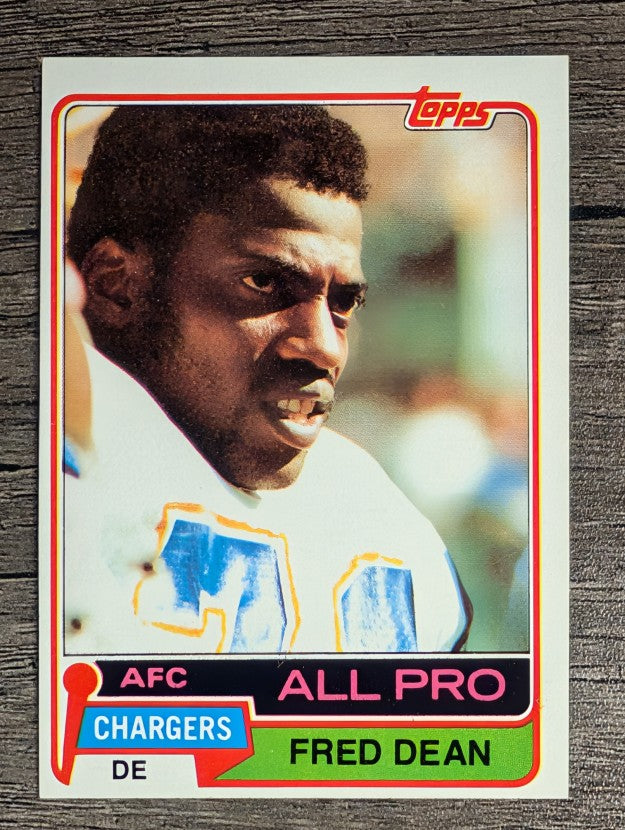 1981 Topps #520 Fred Dean