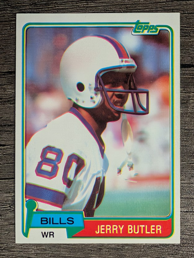 1981 Topps #521 Jerry Butler