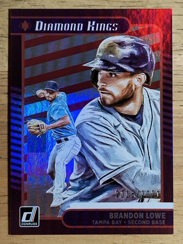 2021 Donruss Red #1 Brandon Lowe DK