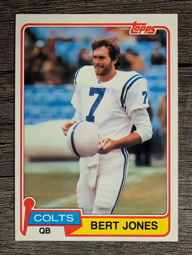 1981 Topps #525 Bert Jones