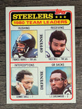 1981 Topps #526 Franco Harris/Theo Bell/Donnie Shell/L.C. Greenwood