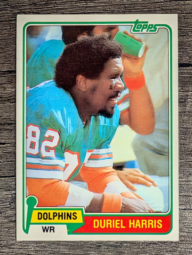1981 Topps #527 Duriel Harris