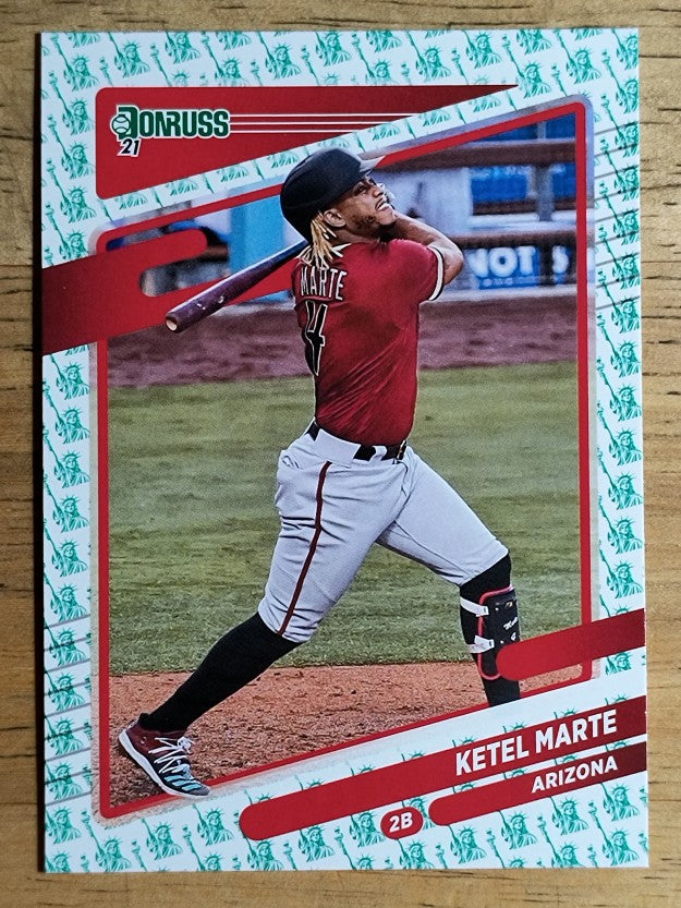 2021 Donruss Liberty #113 Ketel Marte