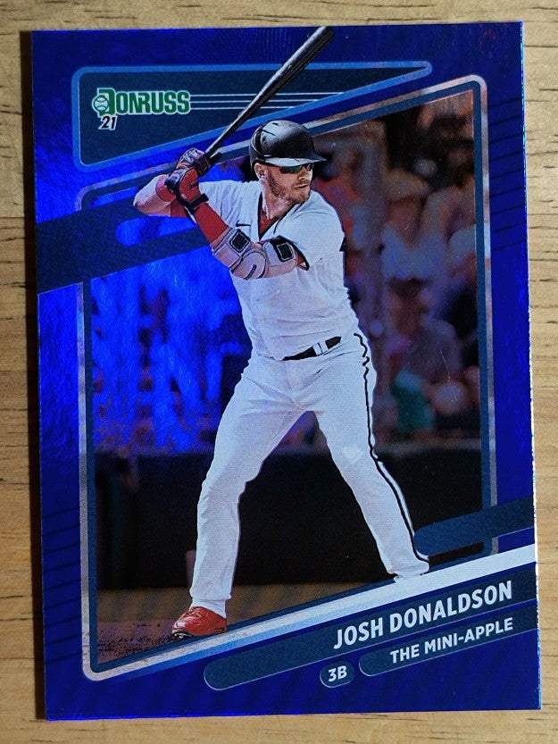 2021 Donruss Variations Holo Blue #79 Josh Donaldson