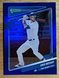 2021 Donruss Variations Holo Blue #161 Kris Bryant