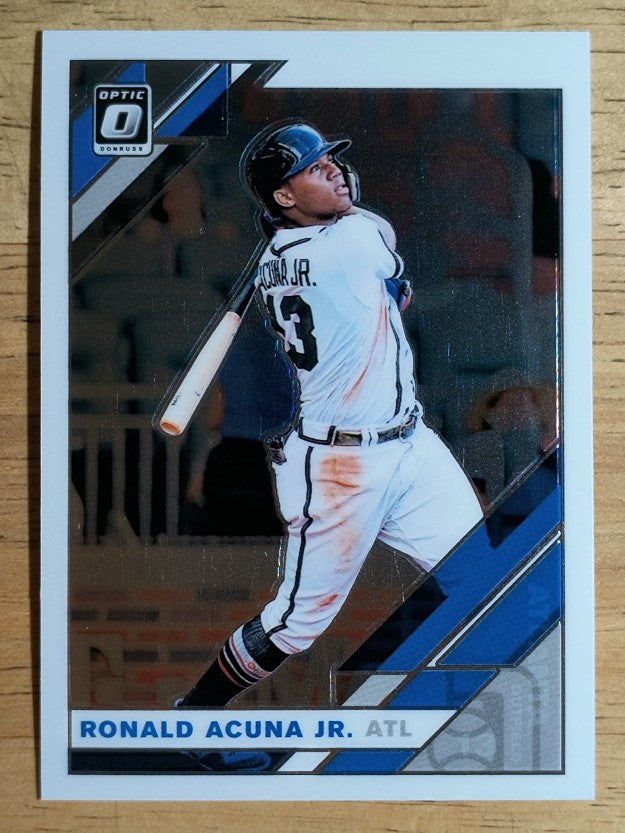 2019 Donruss Optic #177 Ronald Acuna Jr.