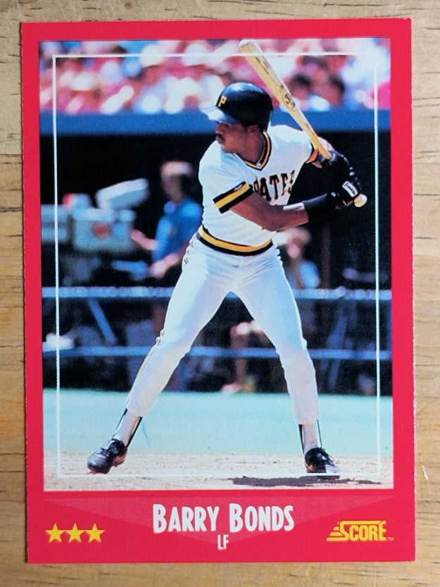 1988 Score #265 Barry Bonds