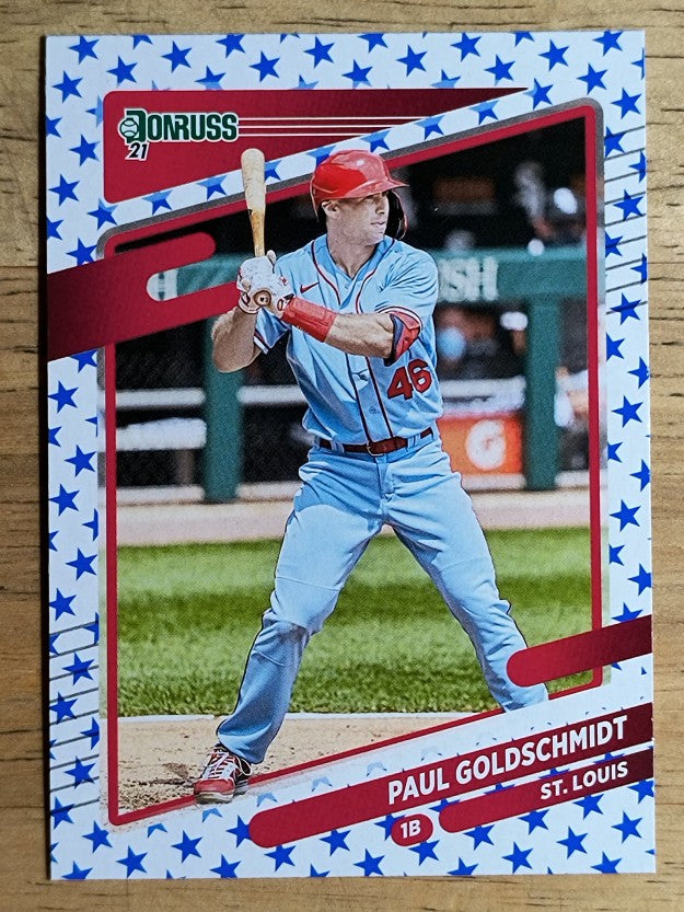 2021 Donruss Independence Day #201 Paul Goldschmidt