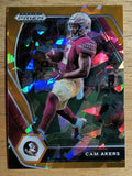 2021 Panini Prizm Draft Picks Prizms Orange Ice #77 Cam Akers