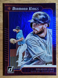 2021 Donruss Holo Blue #1 Brandon Lowe DK