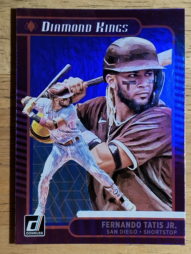 2021 Donruss Holo Blue #27 Fernando Tatis Jr. DK