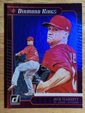 2021 Donruss Holo Blue #22 Jack Flaherty DK