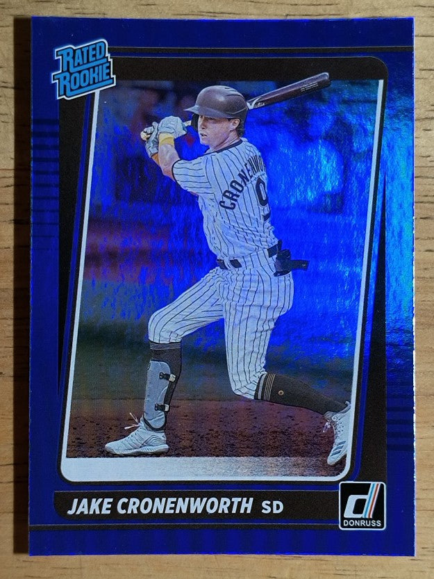 2021 Donruss Holo Blue #62 Jake Cronenworth RR