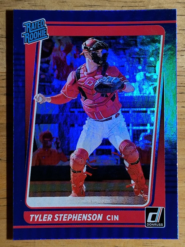 2021 Donruss Holo Blue #57 Tyler Stephenson RR