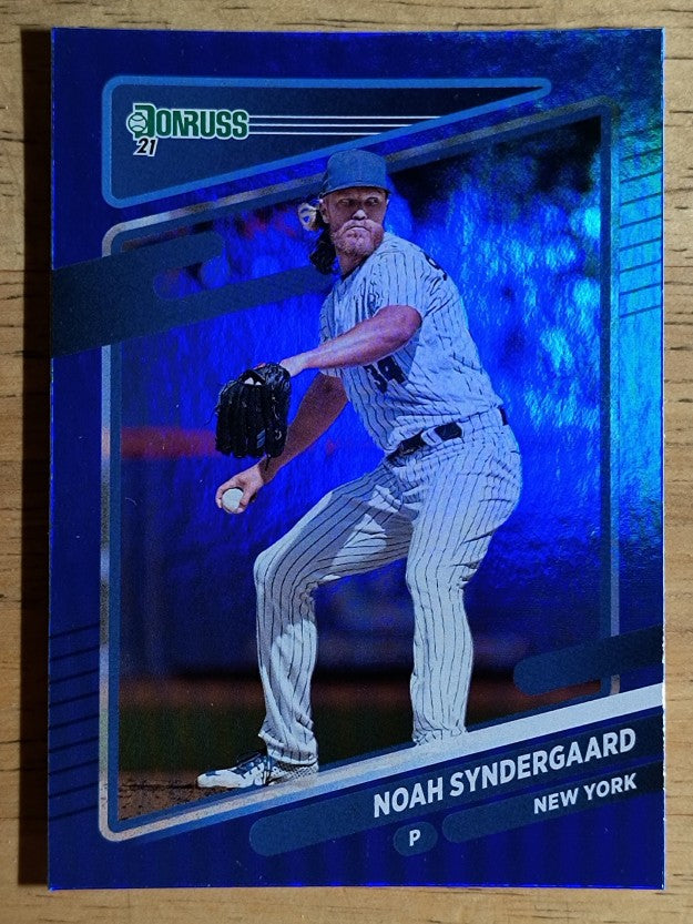 2021 Donruss Holo Blue #72 Noah Syndergaard