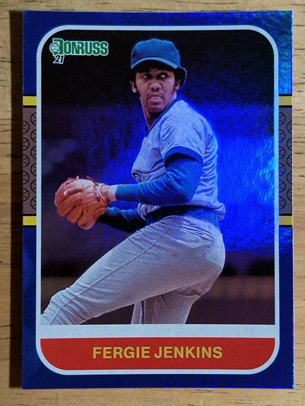 2021 Donruss Holo Blue #230 Fergie Jenkins RETRO