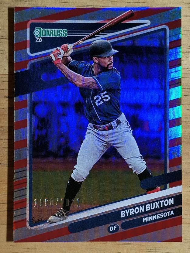 2021 Donruss Red #136 Byron Buxton