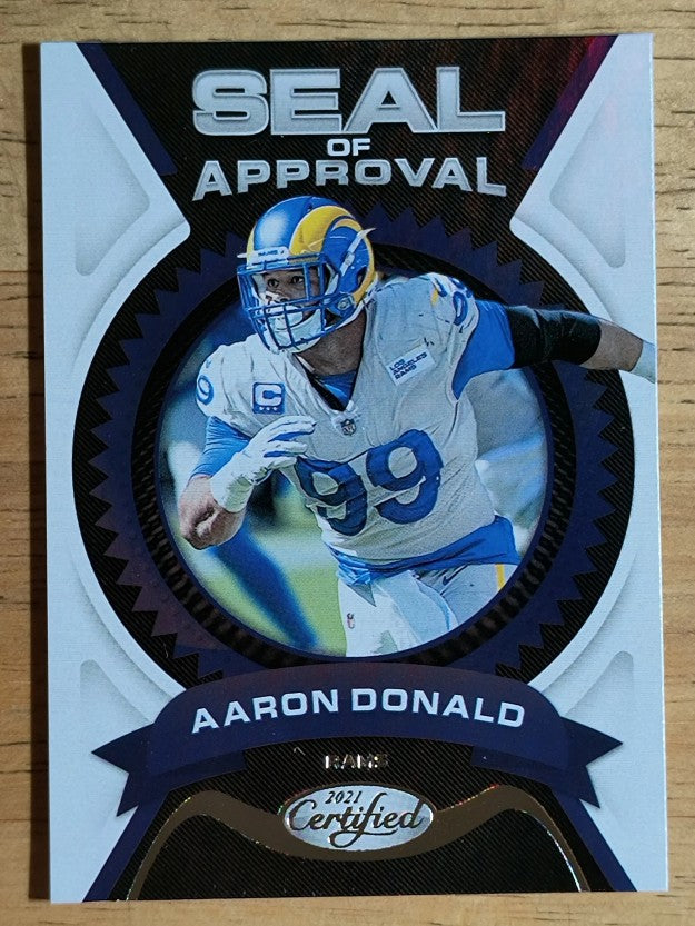 2021 Certified Seal of Approval #16 Aaron Donald