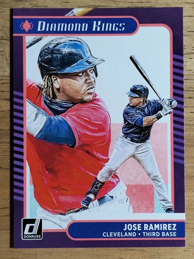 2021 Donruss #8 Jose Ramirez DK
