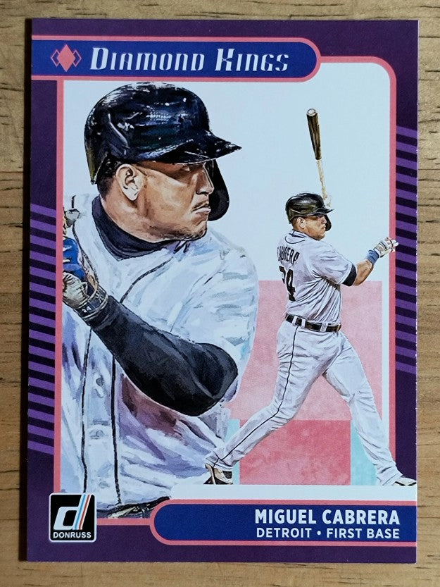 2021 Donruss #10 Miguel Cabrera DK