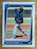 2021 Donruss #50 Triston McKenzie RR RC