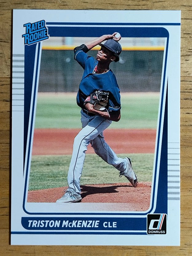 2021 Donruss #50 Triston McKenzie RR RC