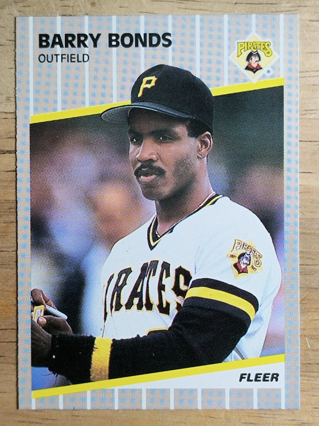 1989 Fleer #202 Barry Bonds