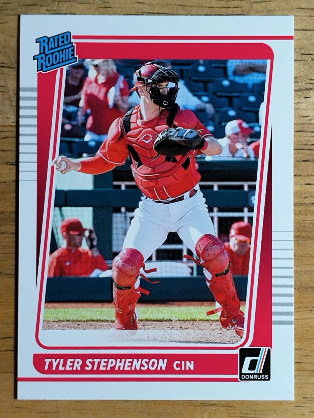 2021 Donruss #57 Tyler Stephenson RR RC