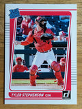 2021 Donruss #57 Tyler Stephenson RR RC