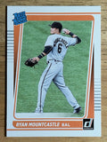 2021 Donruss #59 Ryan Mountcastle RR RC