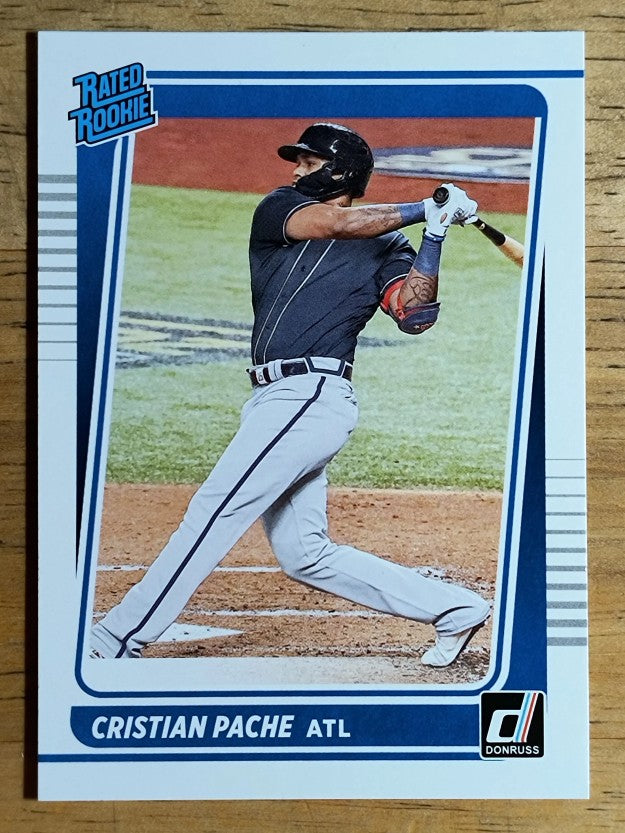 2021 Donruss #31 Cristian Pache RR RC