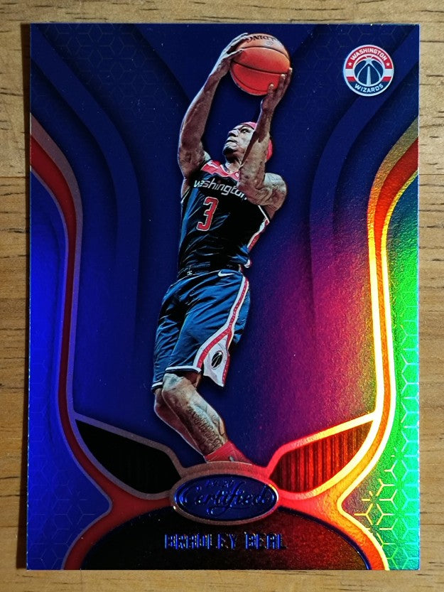 2019-20 Certified Mirror Blue #17 Bradley Beal