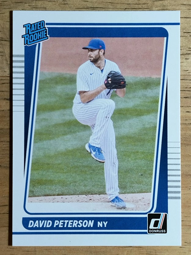 2021 Donruss #61 David Peterson RR RC