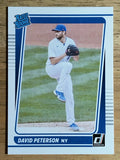 2021 Donruss #61 David Peterson RR RC