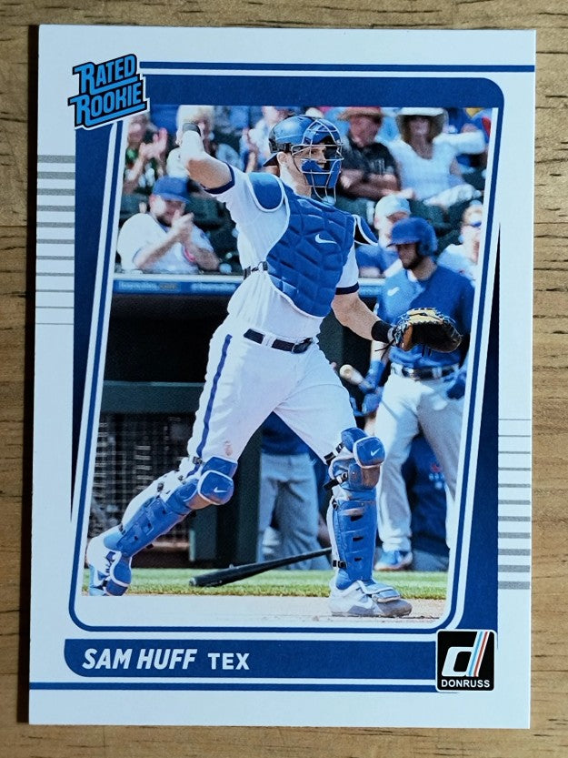 2021 Donruss #44 Sam Huff RR RC